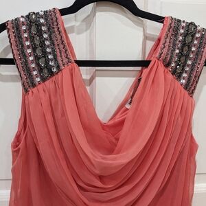 Chiffon evening dress